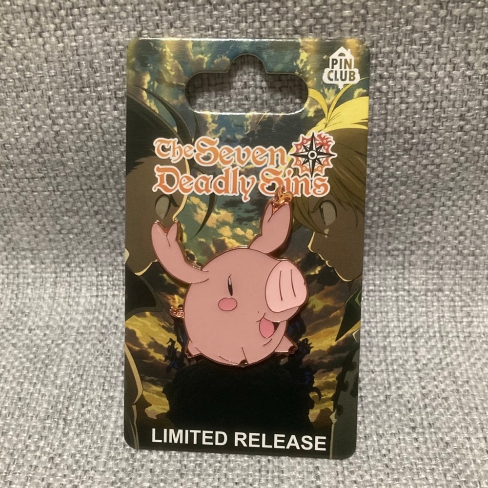 Seven Deadly Sins Anime Enamel Pin Hawk